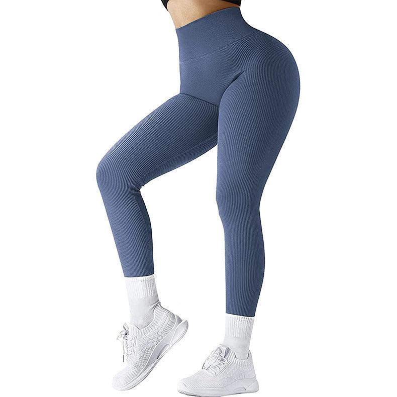 Seamless High Waist Yoga Pants - Women's Slim Fit Leggings