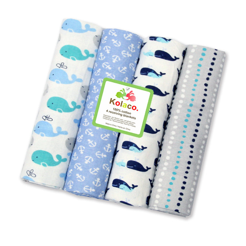 Flannel Baby Wrapping Blanket