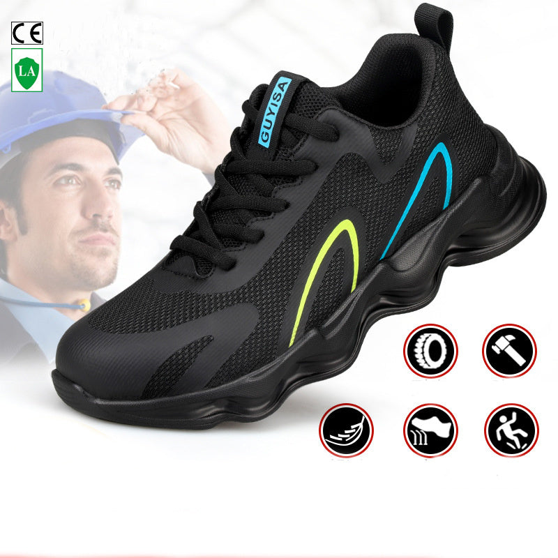 Men Work Safety Shoes Nonslip Indestructible Sneakers