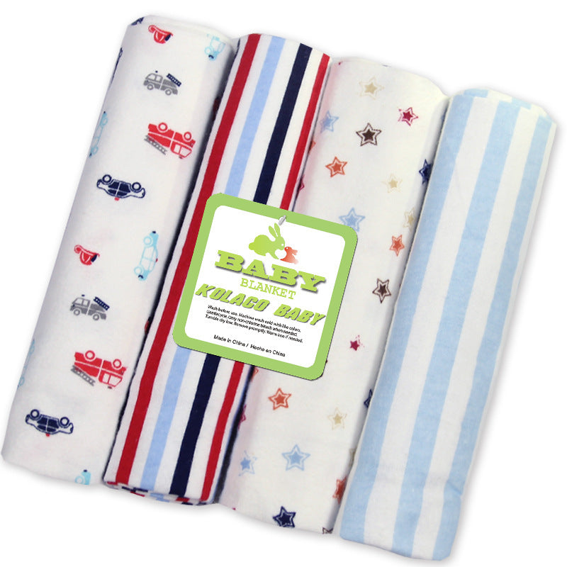 Flannel Baby Wrapping Blanket