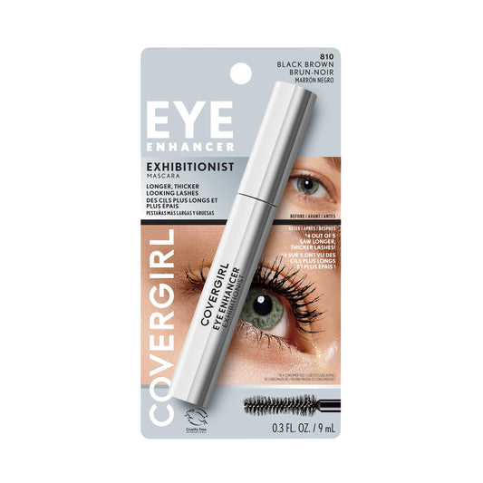 Covergirl Exhibitionist Mascara #810 Black Brown 9Ml