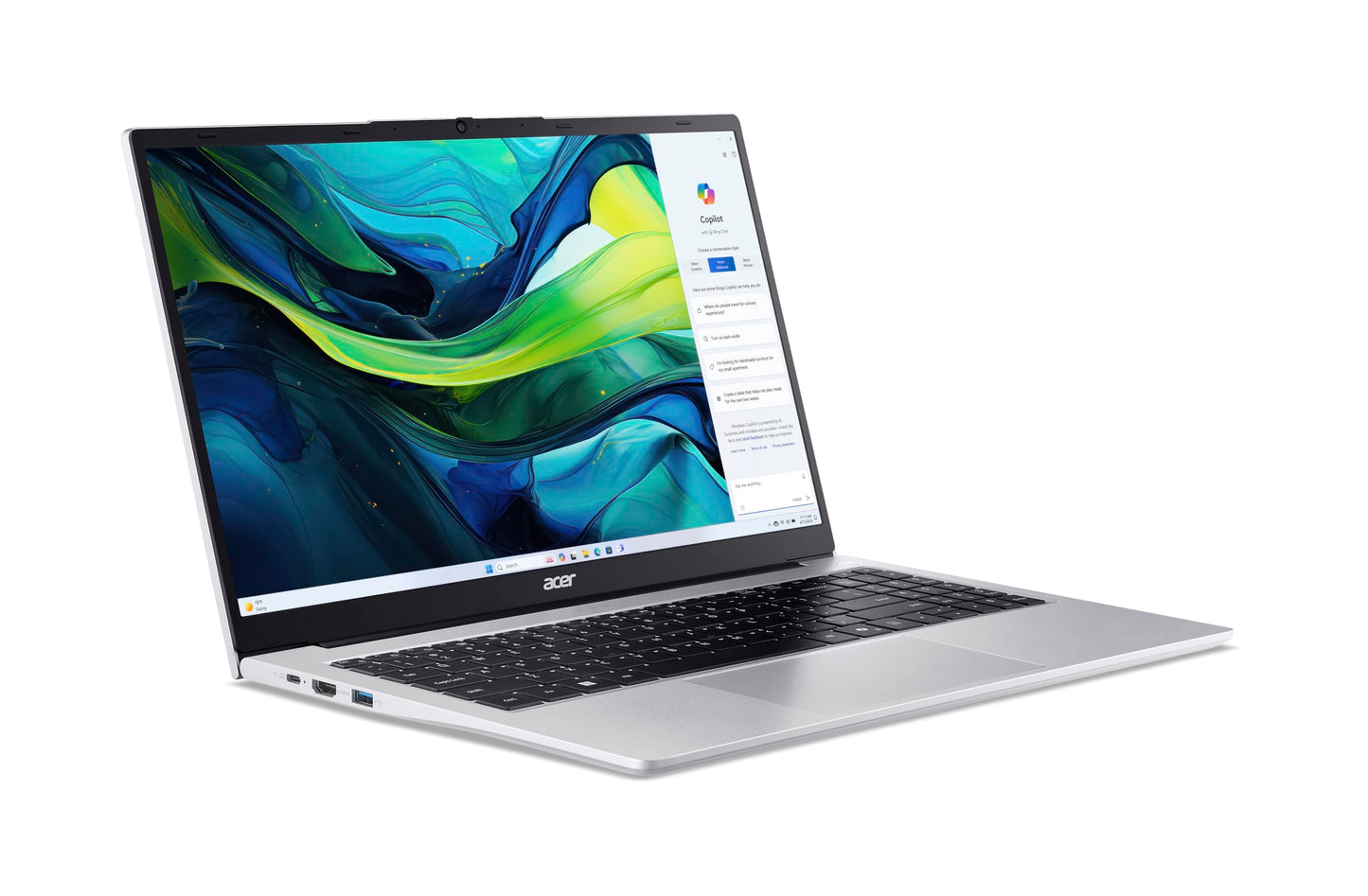 Acer Aspire Lite AL15-41P-R64M-CA, 15.6" FHD Laptop, R7 5700U, 16GB DDR4, 512GB SSD, Windows 11