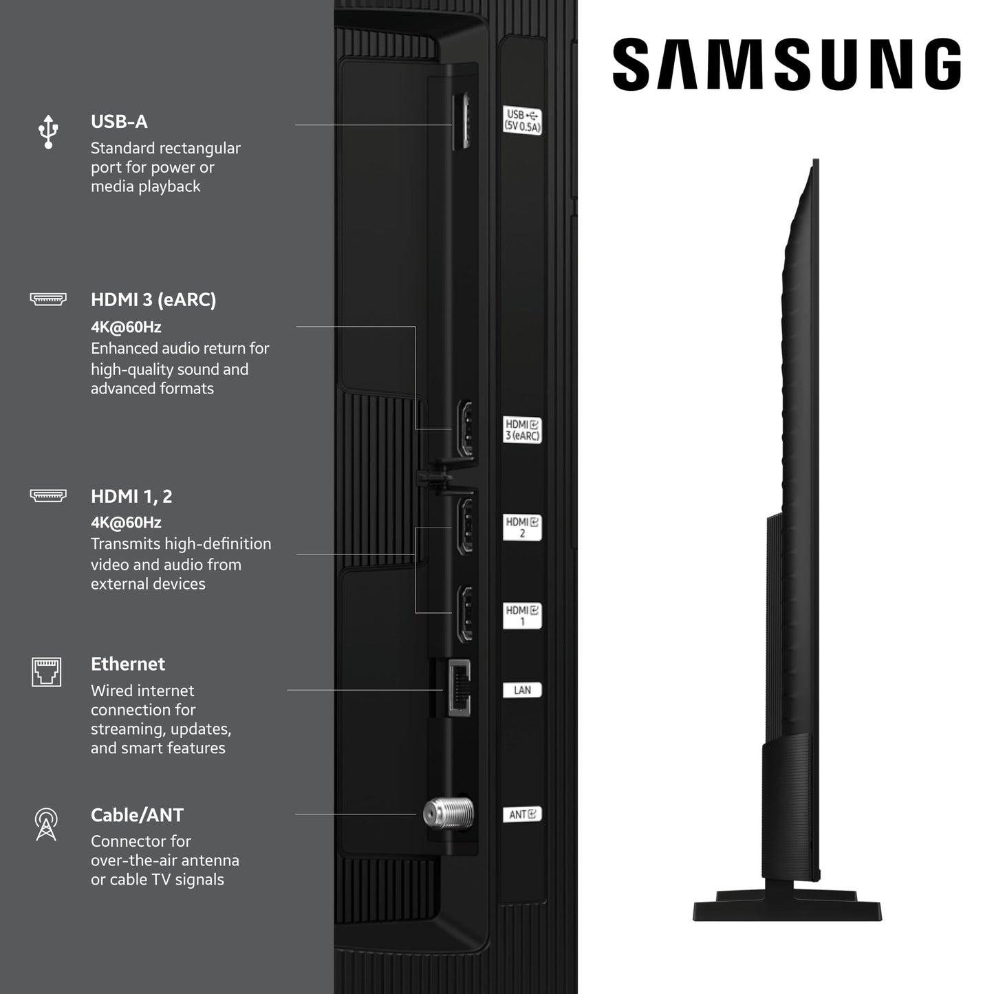 SAMSUNG 85-Inch Class QLED Q7F Series Samsung Vision AI Smart TV (2025 Model, 85Q7F) Quantum HDR, Object Tracking Sound Lite, Q4 AI Gen1 Processor, 4K upscaling, Gaming Hub, Alexa Built-in
