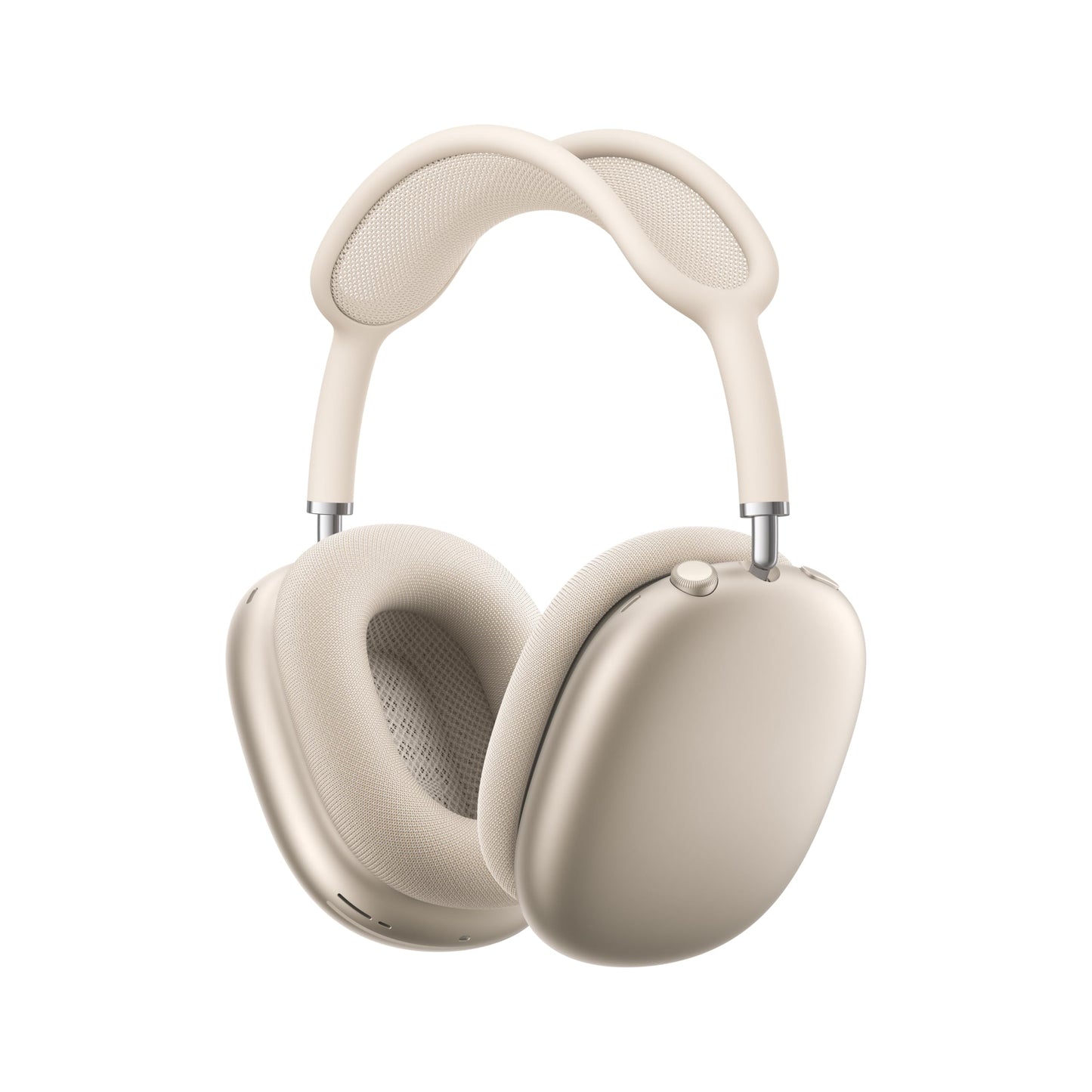 AirPods Max Wireless Over-Ear Headphones, Pro-Level Active Noise Cancellation, Transparency Mode, Personalized Spatial Audio, USB-C Charging, Bluetooth Headphones for iPhone - Starlight