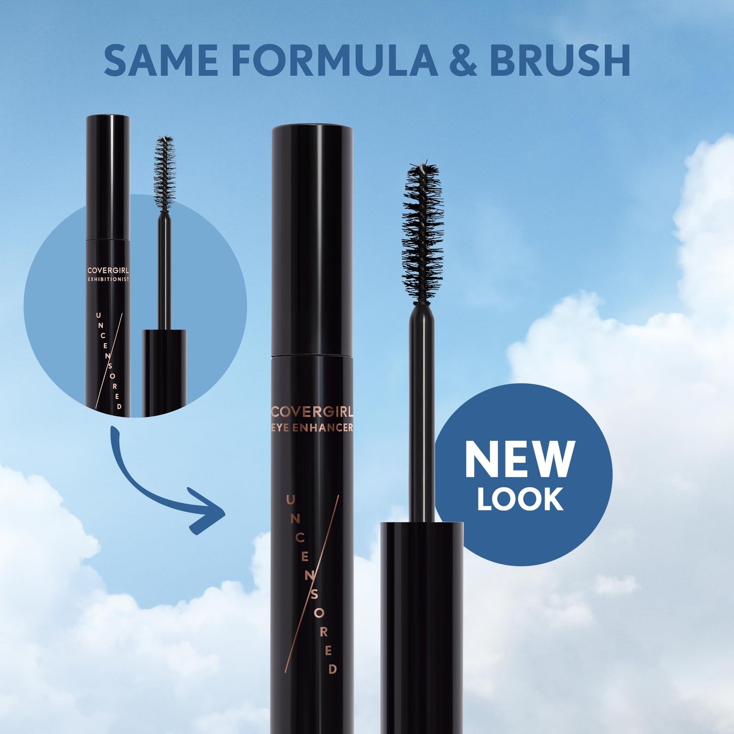 COVERGIRL Exhibitionist Uncensored Mascara for Volume and Length, Extreme Black, 0.3 Fl Oz