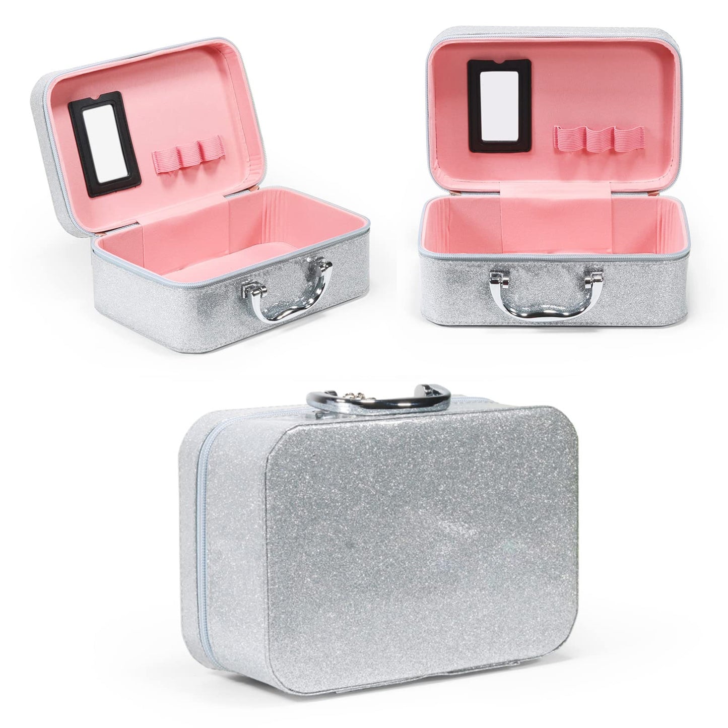 Professional Makeup Set,MKNZOME Essential Make Up Set With Make-up Bag Portable Travel Makeup Kit Birthday Xmas Makeup Gift Set Eyeshadow Palette Foudation Lip Gloss for Teenage & Adults