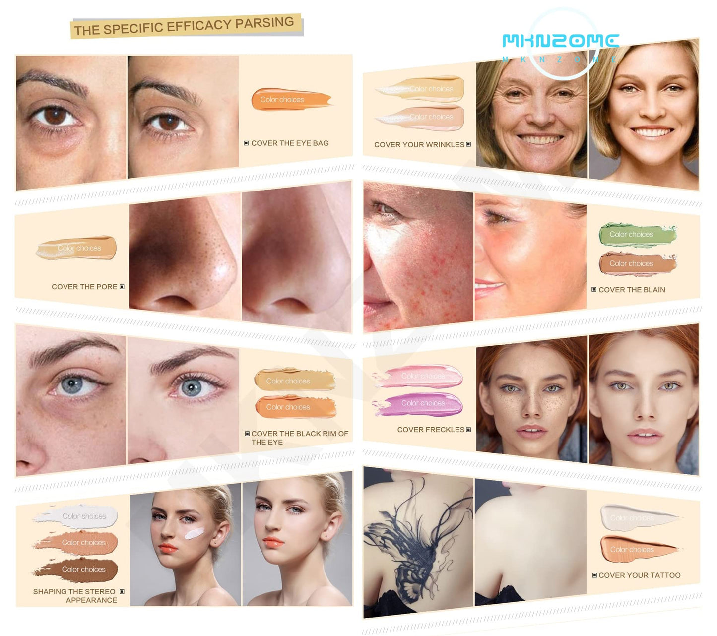 Professional Makeup Set,MKNZOME Essential Make Up Set With Make-up Bag Portable Travel Makeup Kit Birthday Xmas Makeup Gift Set Eyeshadow Palette Foudation Lip Gloss for Teenage & Adults