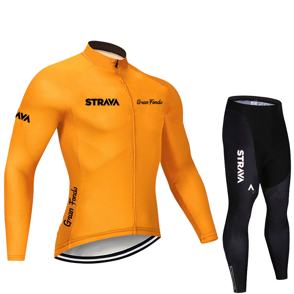 Long sleeve cycling suit