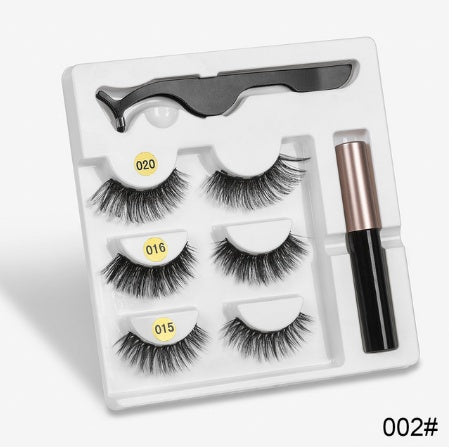 A Pair Of Eyelashes With Magnets