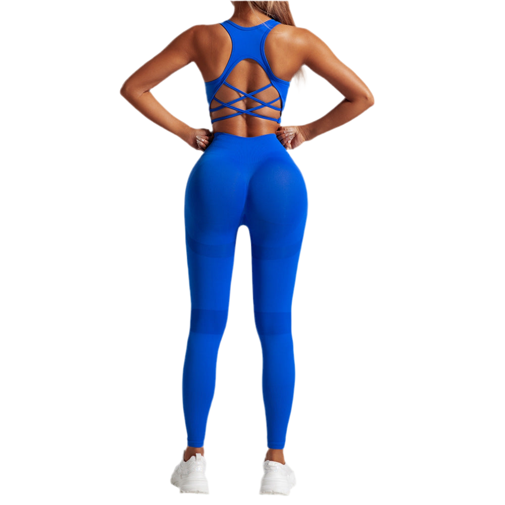 Hip-Lifting Sports Leggings Yoga Clothes Set - High Performance Activewear
