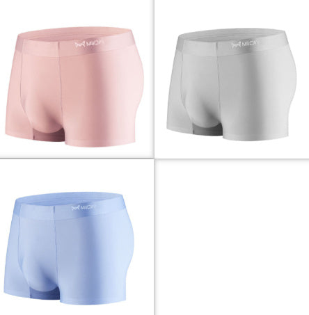 Seamless Men's Underwear Soft Breathable Comfortable Summer Boxer