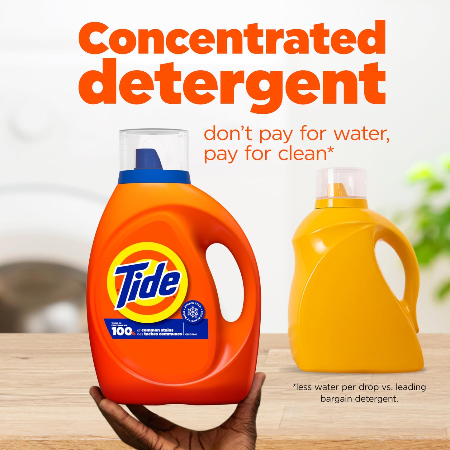 Tide Liquid Laundry Detergent, Original, 64 loads, 84 fl oz, HE Compatible (Packaging May Vary)