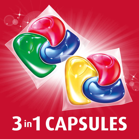 Radiant Colour Care 3-In-1 Laundry Detergent 28 Capsules, 420 g (Pack of 2)