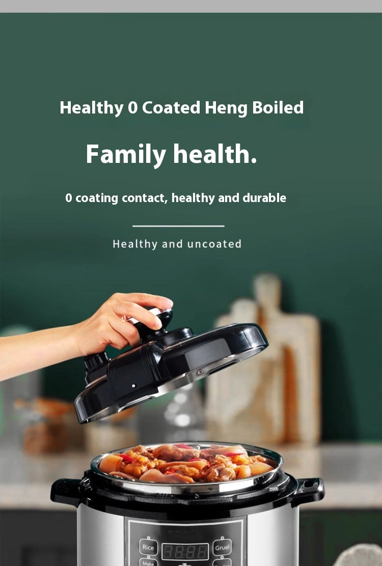 5L Pressure Cooker Multi-function Intelligent Reservation Timing Rice Cooker