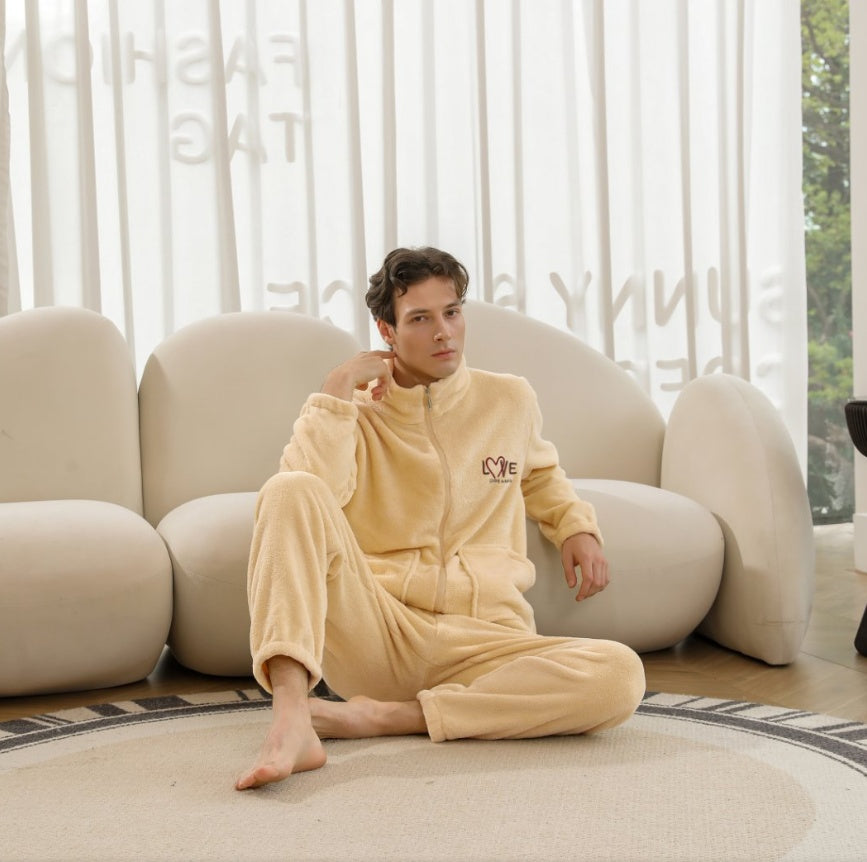 Men's Pajama Velvet Set
