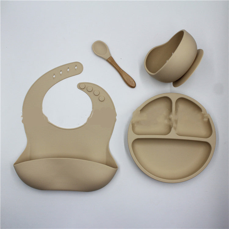 4 Piece Silicone Baby Set