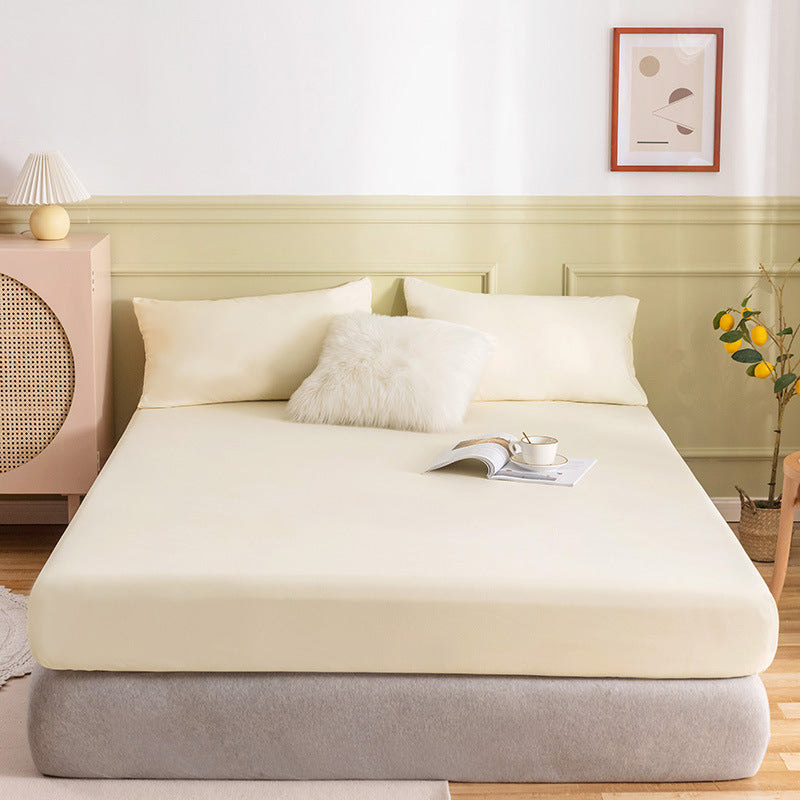 Single Fitted Sheet Non-slip Dustproof