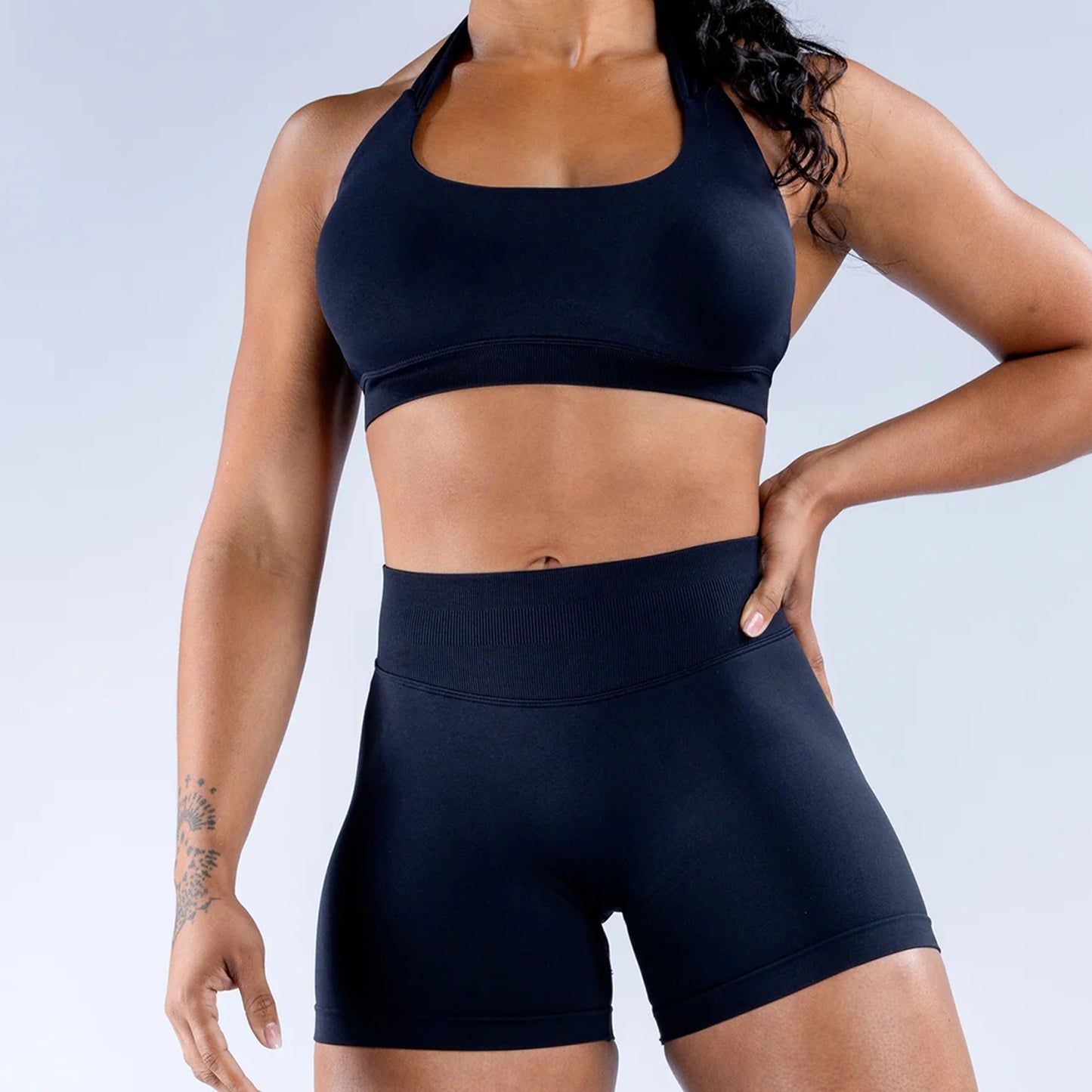 High Elastic Ultra-fine Matte Seamless Sports Bra