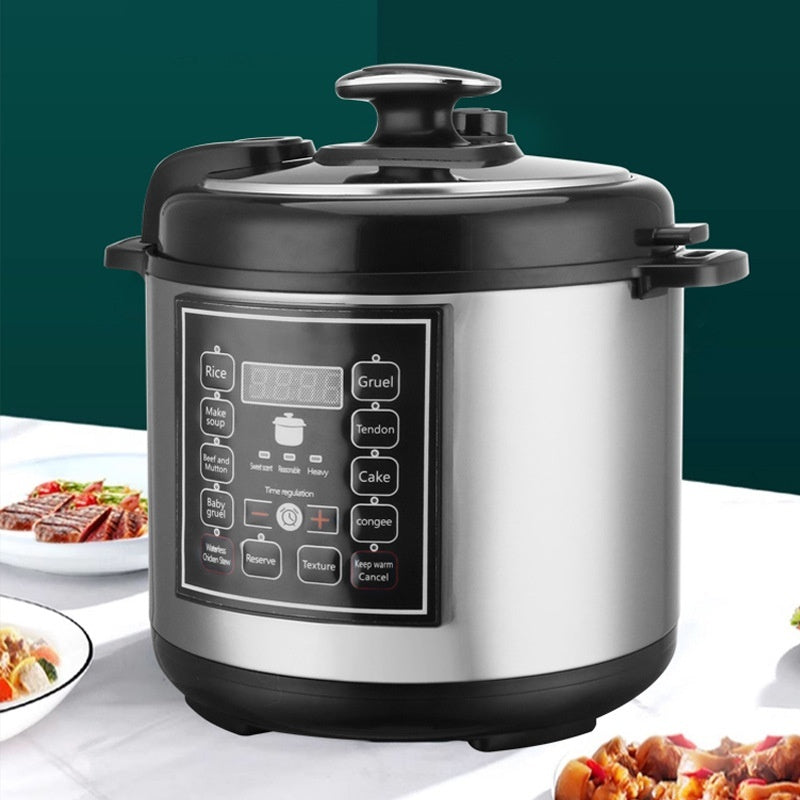 5L Pressure Cooker Multi-function Intelligent Reservation Timing Rice Cooker