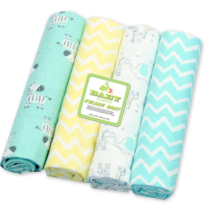 Flannel Baby Wrapping Blanket