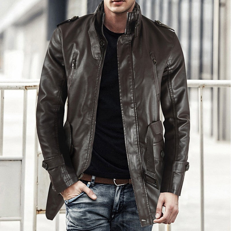 Leather jacket