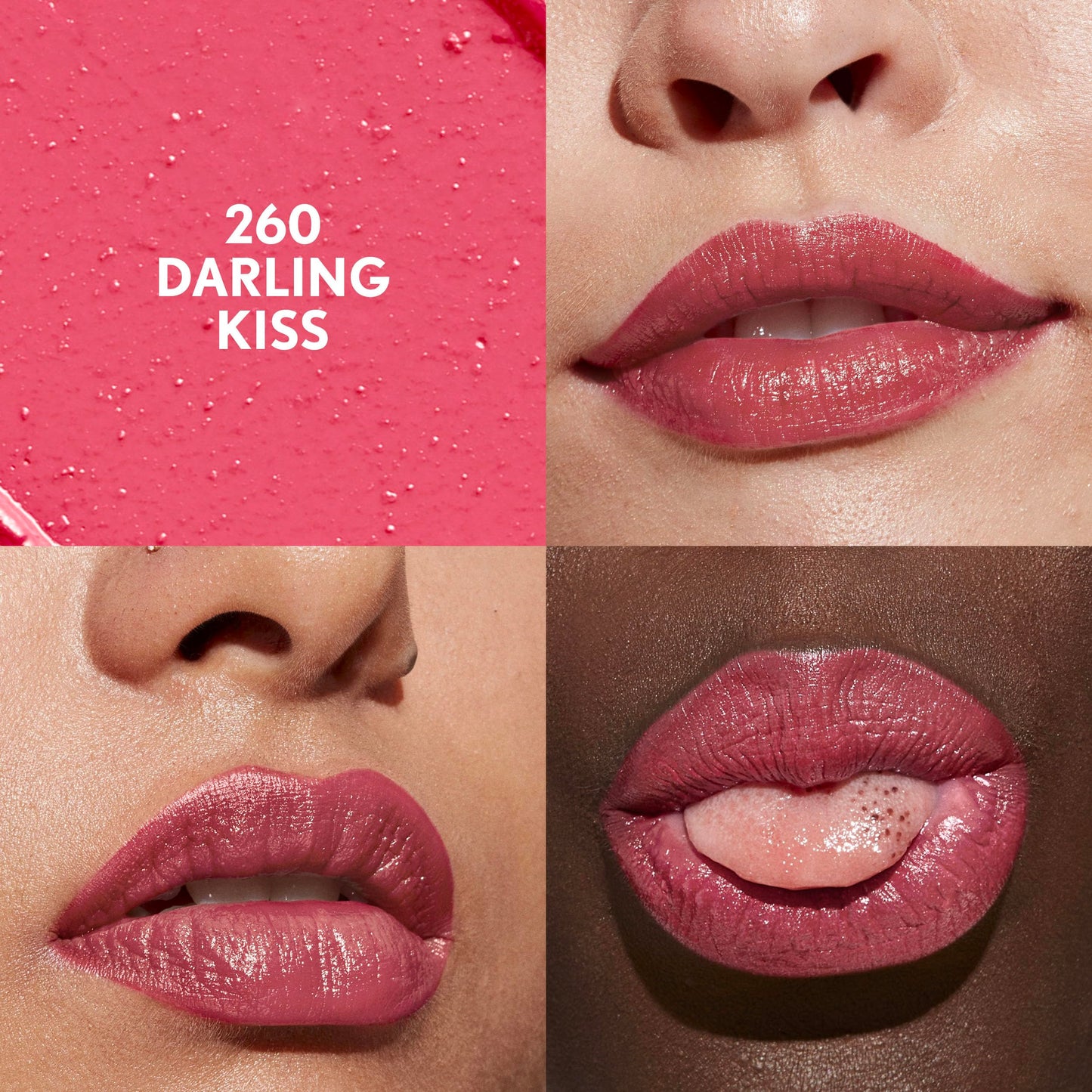 CoverGirl Clean Lip Color, Darling Kiss, Satin Finish, 24-Hour Wear, Squalane, Avocado & Aloe, Non-Drying