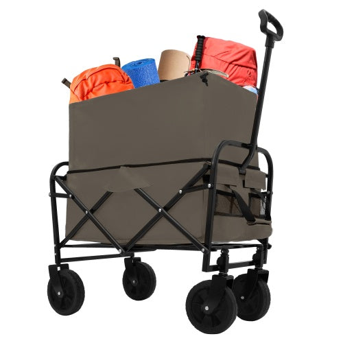 Multi-use Utility Grocery Cart For Camping 3pcs Plastic Liner Bag Cover