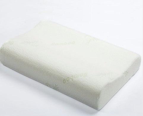 Wave Shaped Bamboo Fiber Slow Rebound Space Memory Pillow