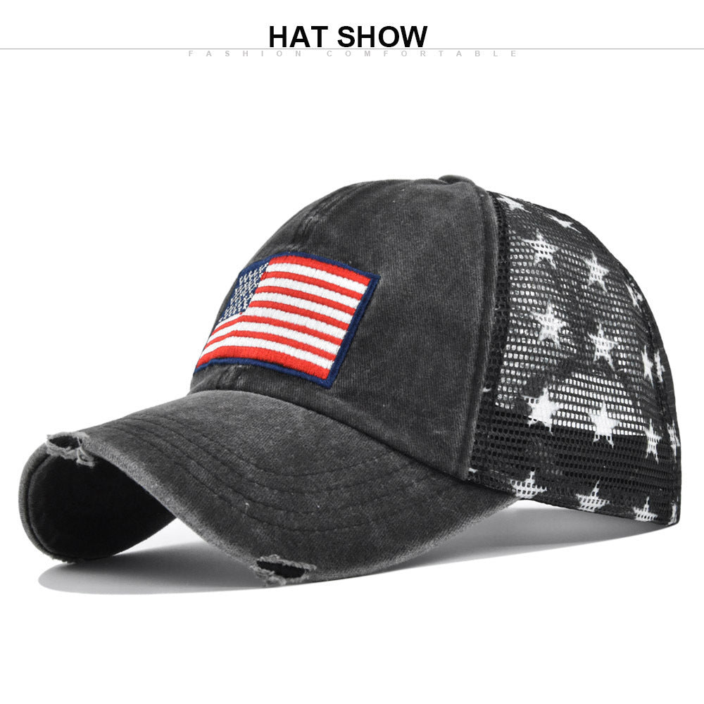 American Flag Cap