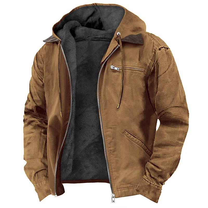 Casual Men's Zipper Pocket Jacket