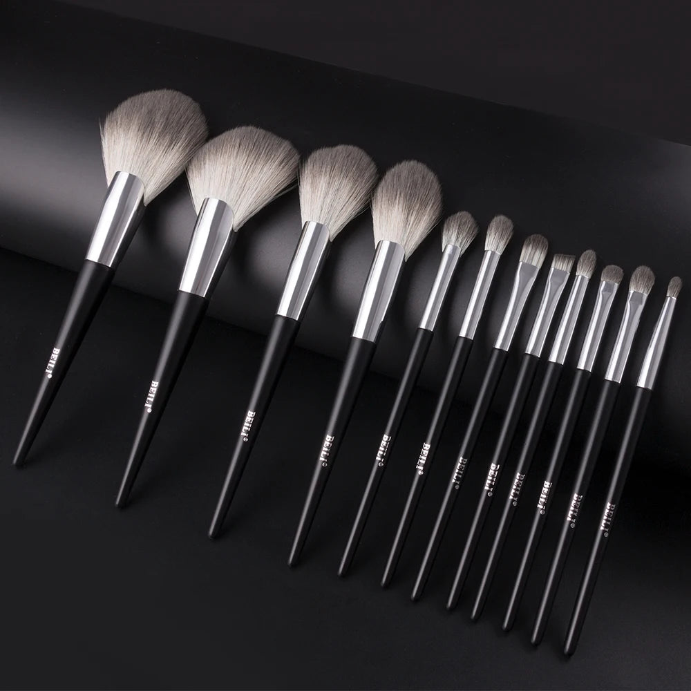 BEILI Professional Premium Makeup Brushes 12/15/22/30/35pcs Foundation Loose Powder Eye Blending Makeup Brush Set Low Price