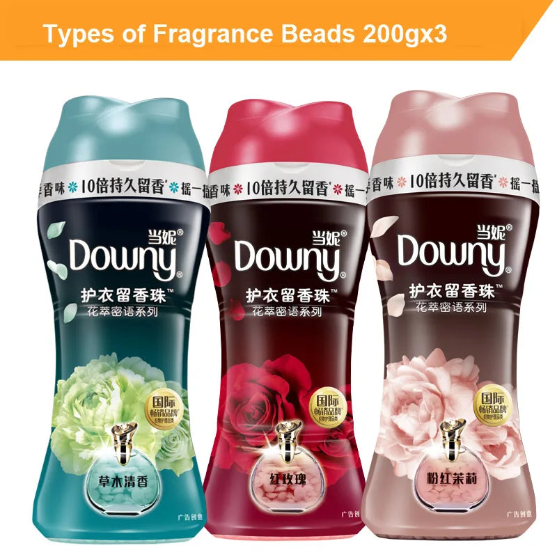 Downy Fragrance Beads for Soften Clothes Continue Scent P&G In-Wash Perfume Booster Beads Fresh Concentrate Fabric Conditioner