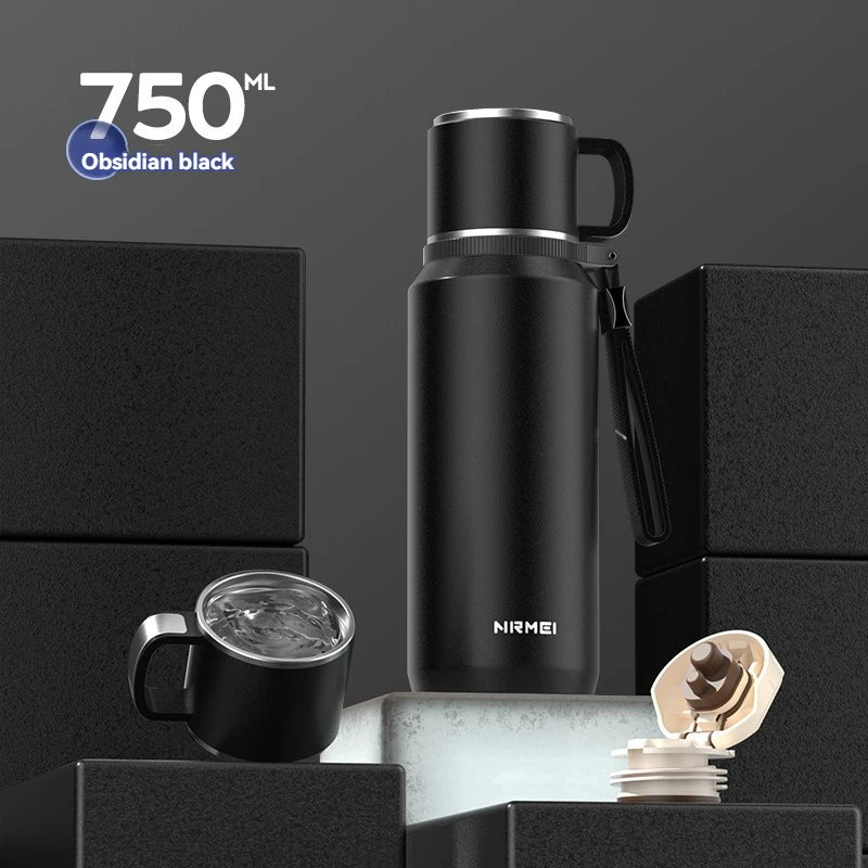 1.5L Thermos water bottle Stainless Steels Vacuum Flask Hot Coffee tea Water Heat Preservation Bottles Cold Tumbler drink