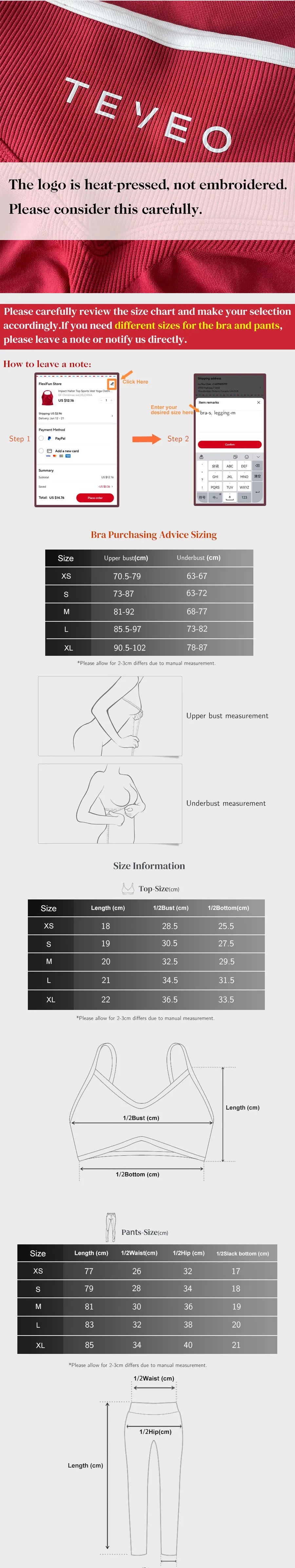 TEVEO 2 Pieces Gym Set Woman leggings Workout Clothes Bra set Seamless Scrunch legging Yoga Set