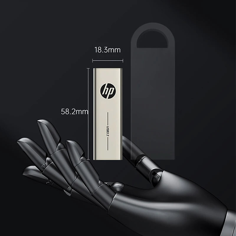 HP Type C Flash Drive 64GB 128GB 256GB 2 in 1 OTG USB3.2 Dual Use USB Flash Drive for Computer Mobile Phone Mini PC