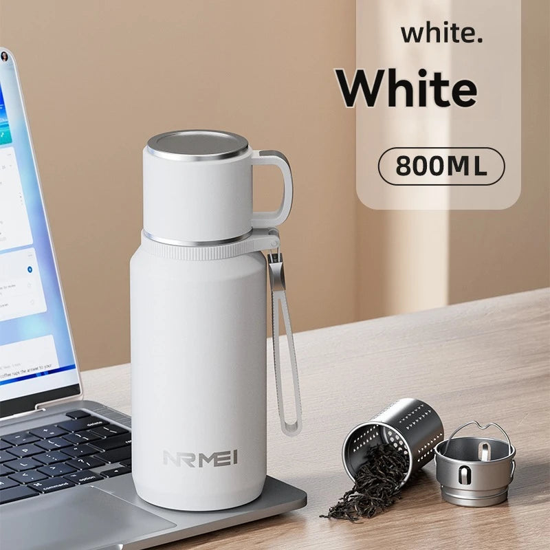 1.5L Thermos water bottle Stainless Steels Vacuum Flask Hot Coffee tea Water Heat Preservation Bottles Cold Tumbler drink