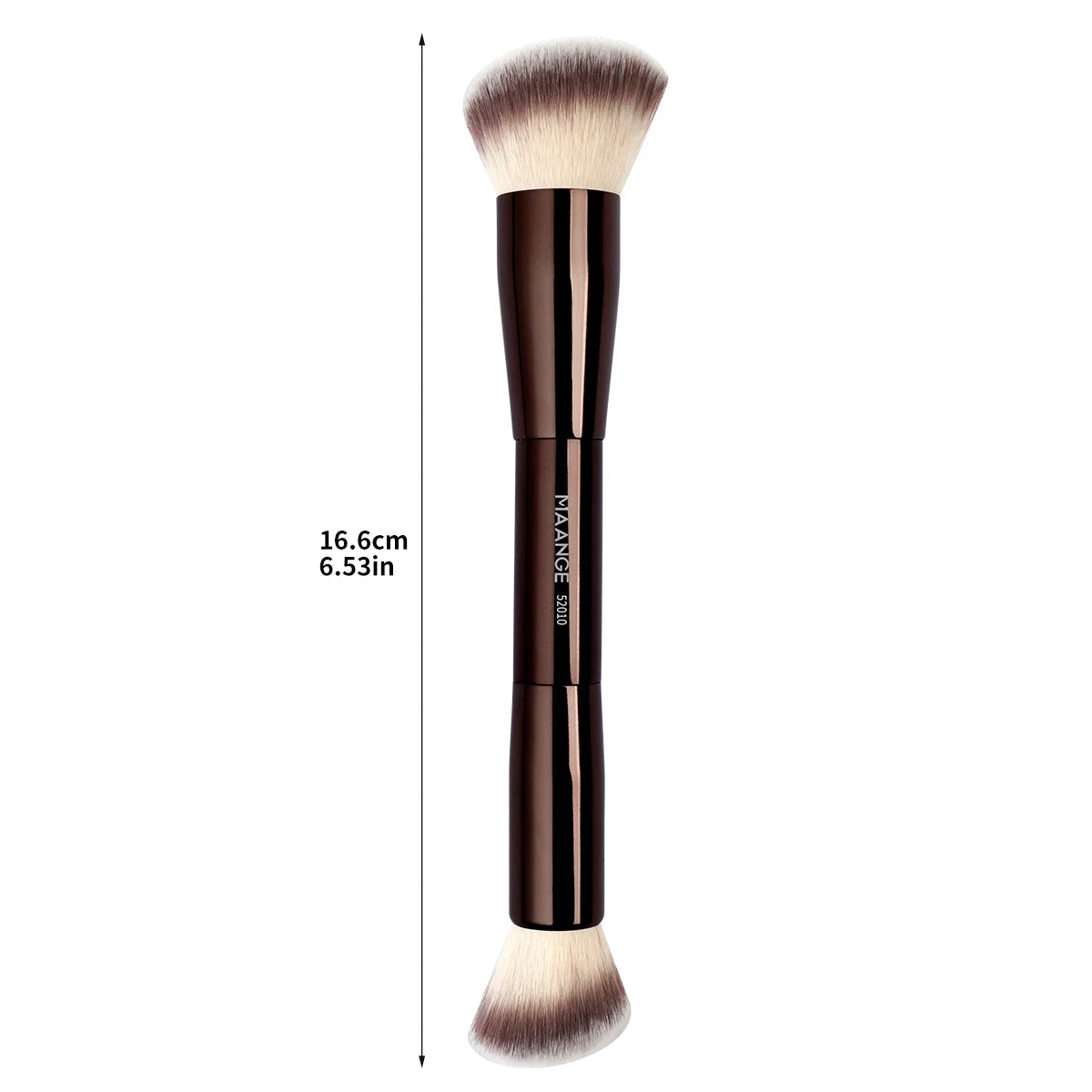MAANGE 1PCS Double Ended Foundation Brush Contour Sculpting Brush Powder Blush Brush Makeup Brushes Cosmetic Tools Facial Brush