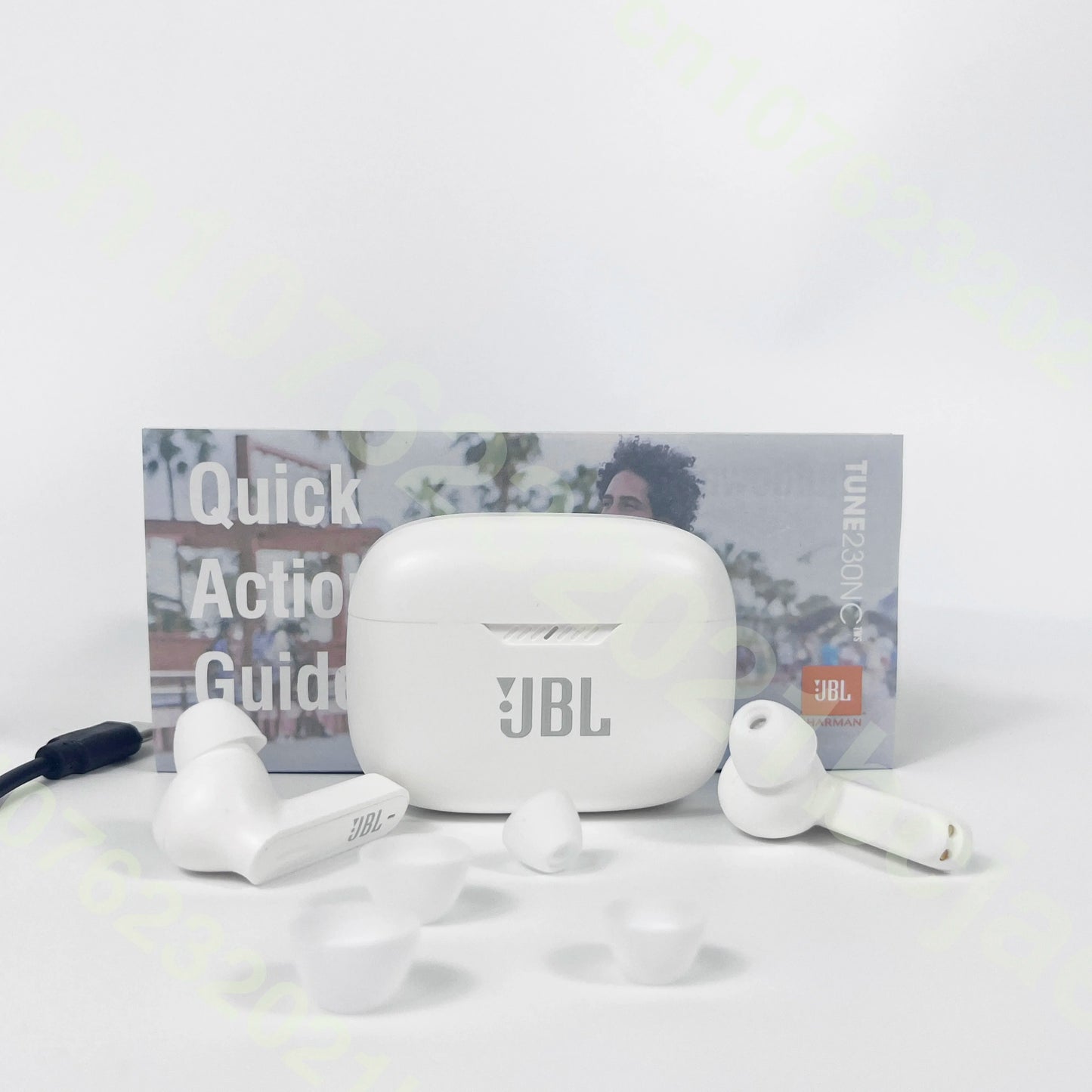 Original JBL Tune 230nc TWS Wireless Bluetooth Headset Stereo Bass Waterproof Sports Earphone with Microphone Headphone T230nc