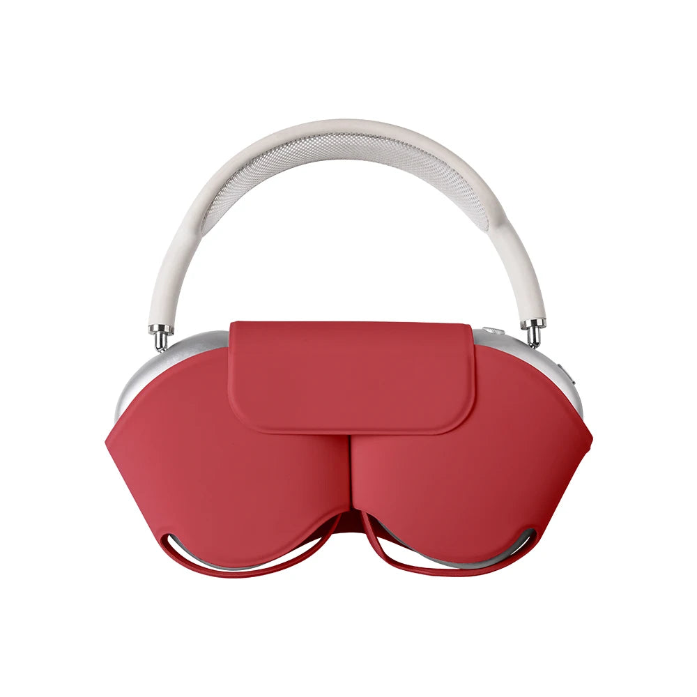 For AirPods Max Case Smart Earphone Protective Cover For Apple AirPods Max Leather Cases Soft Headphone Bags Coque Accessories