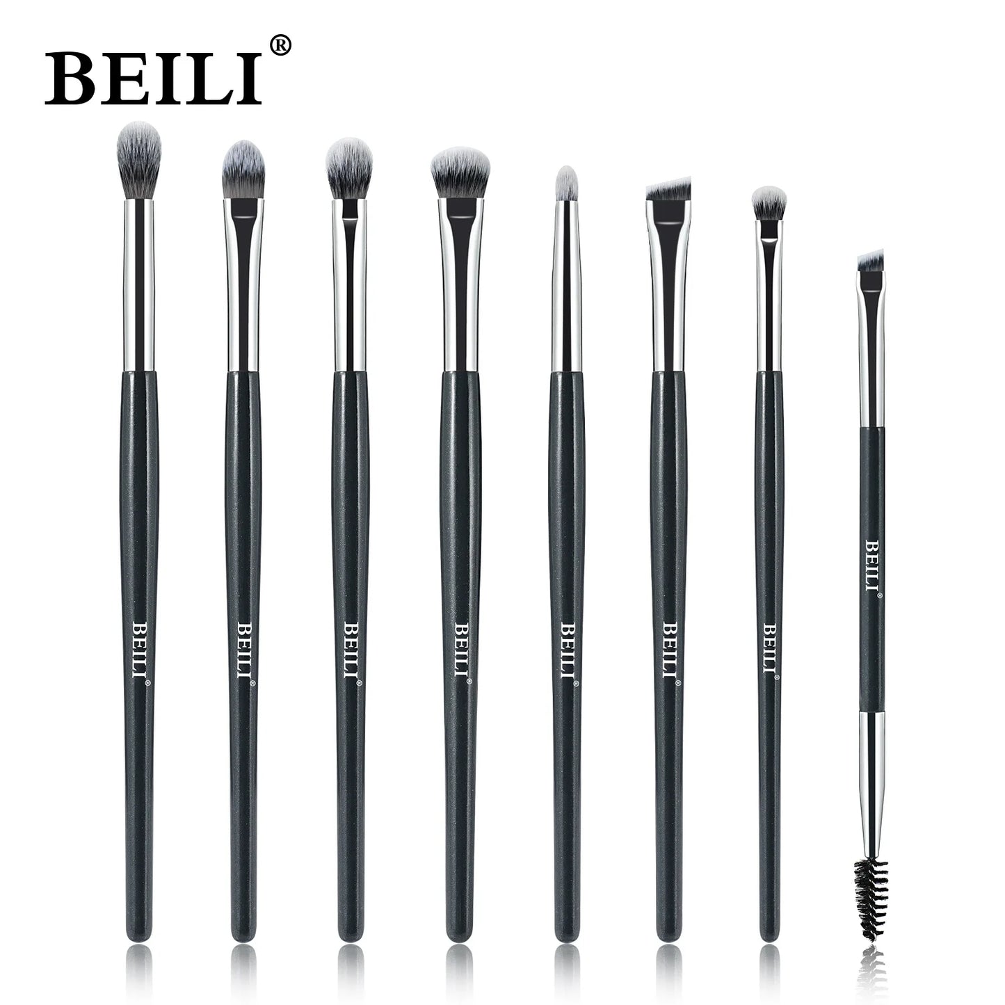 BEILI Professional Makeup Brushes Set 9/15/30 Pcs Foundation Contour Eyeshadow Blending Synthetic Hair Beauty Cosmetics Brush