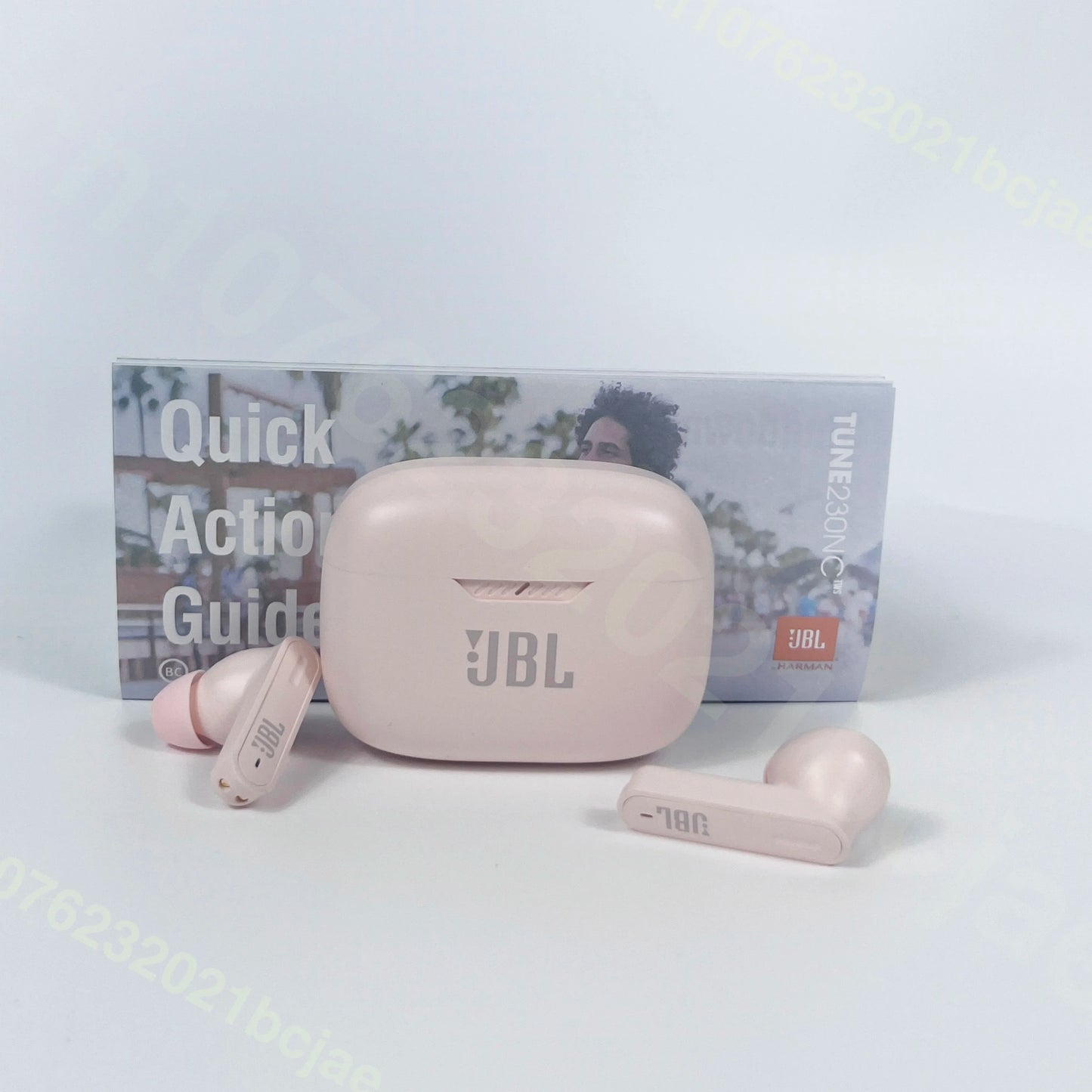 Original JBL Tune 230nc TWS Wireless Bluetooth Headset Stereo Bass Waterproof Sports Earphone with Microphone Headphone T230nc