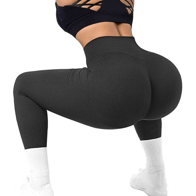 Seamless High Waist Yoga Pants - Women's Slim Fit Leggings