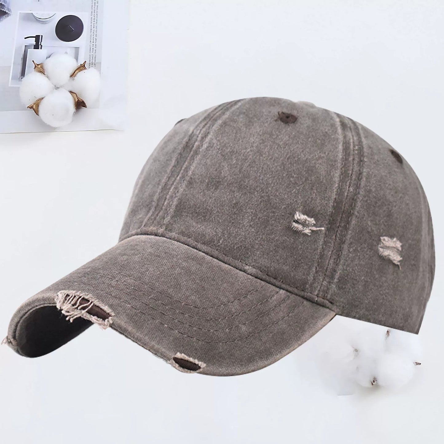 Washed Hole Cap