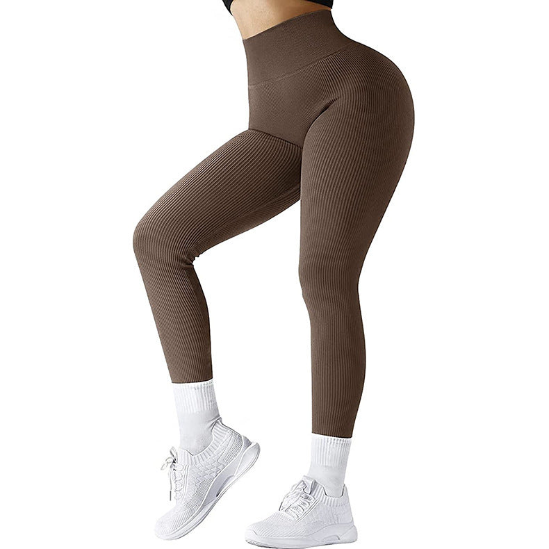 Seamless High Waist Yoga Pants - Women's Slim Fit Leggings