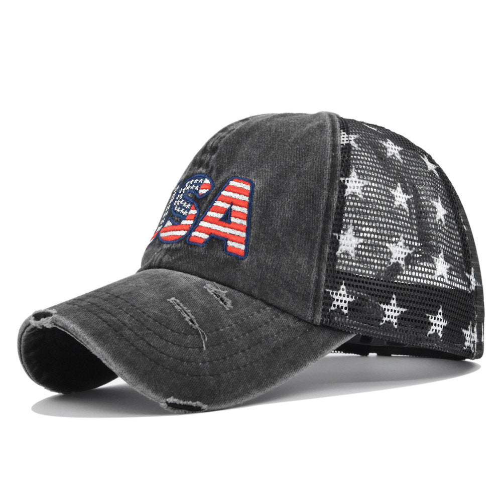 American Flag Cap