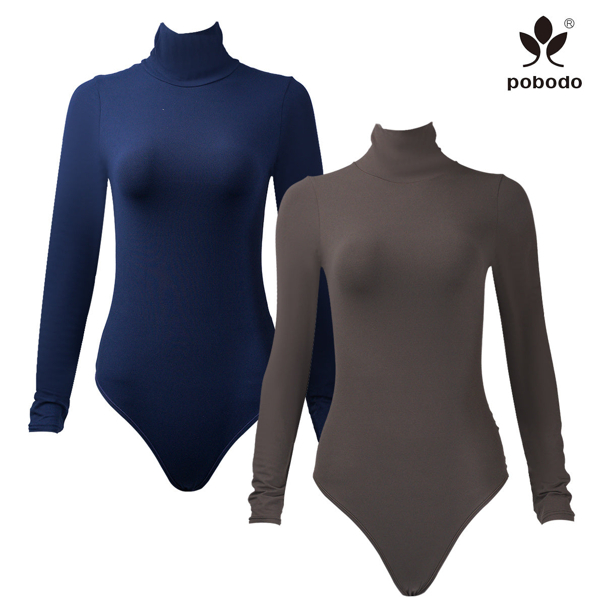 Round Neck Long Sleeved Warm Jumpsuit