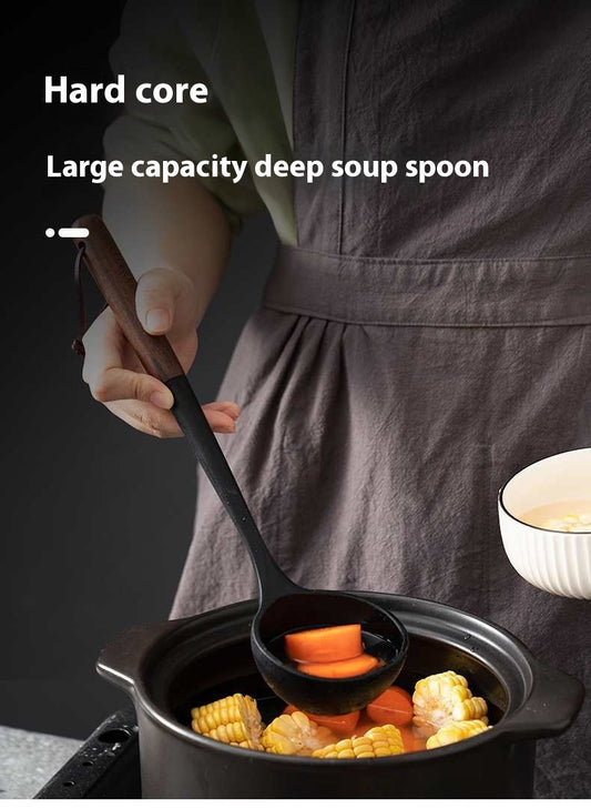 Wooden Handle Silicone Kitchenware