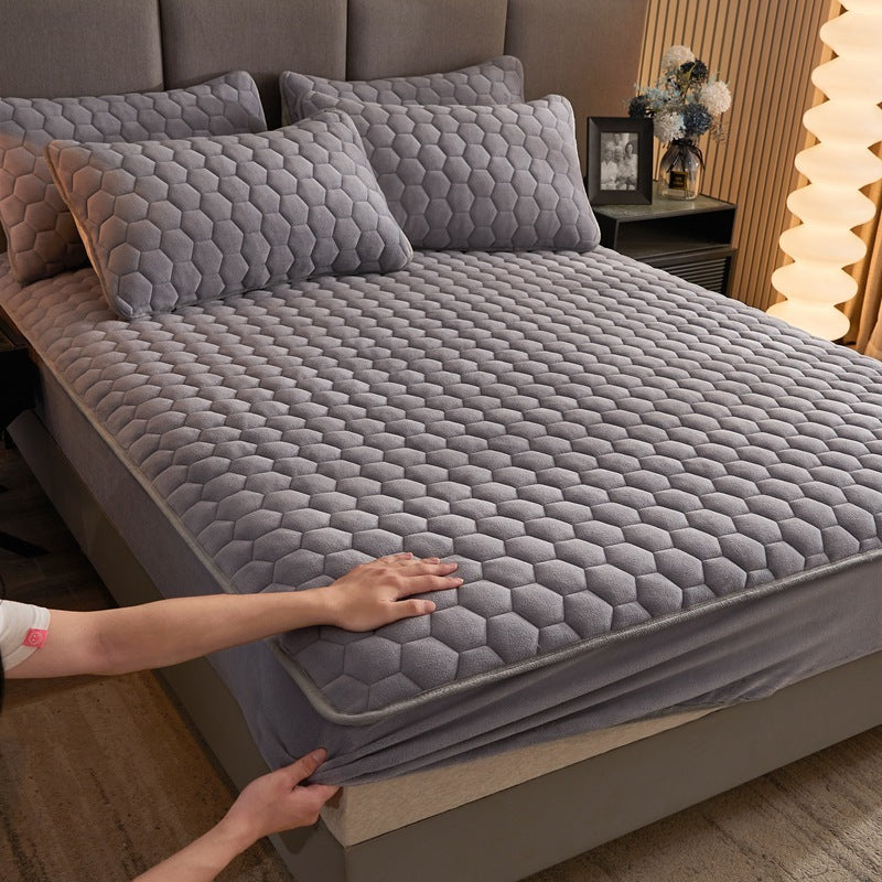 Quilted Fitted bed Sheet