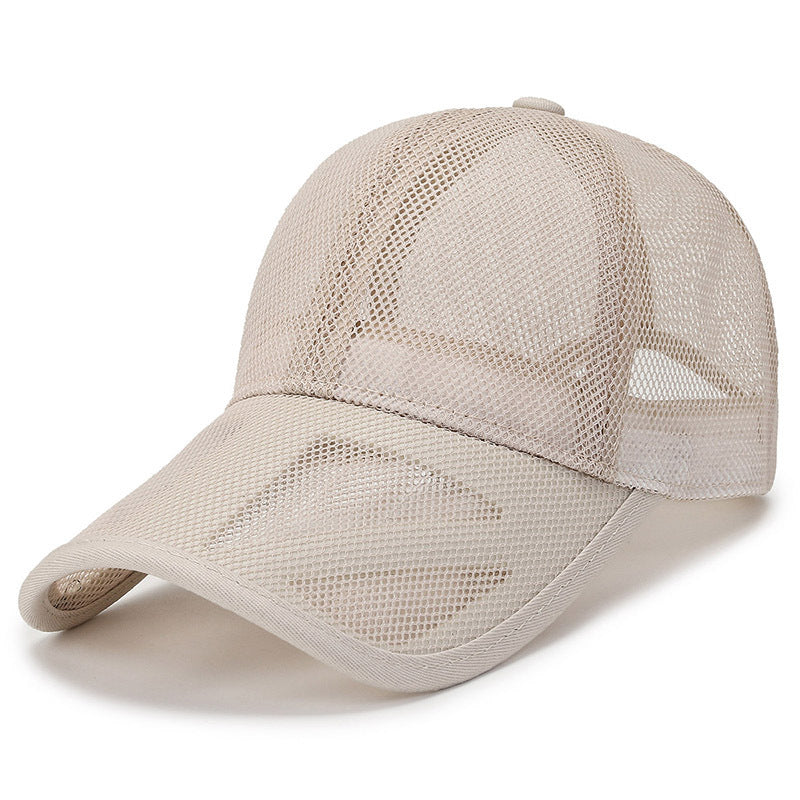 Men's Cap Spring And Summer Breathable Mesh