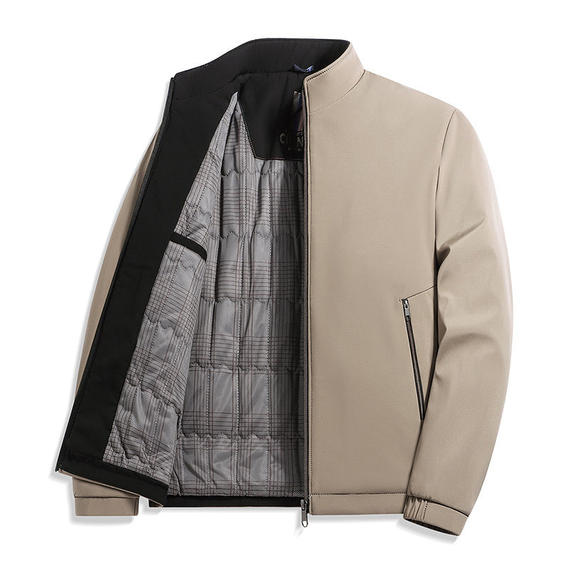 Men Fleece Padded Jacket